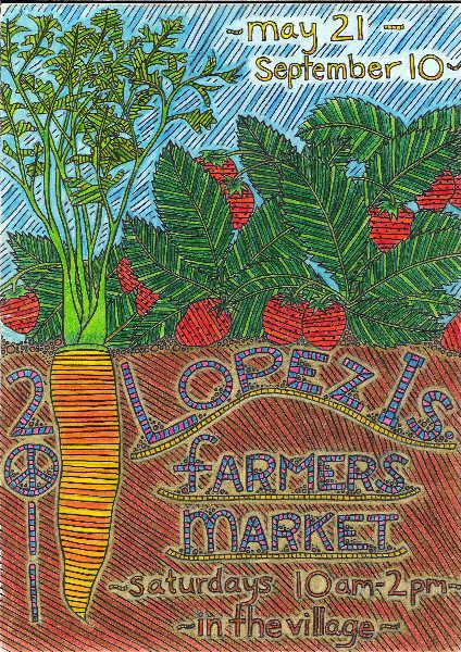 lopez island farmers market organic craft arts artists lopez produce