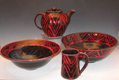 lopez island pottery ceramics artist clay pots raku