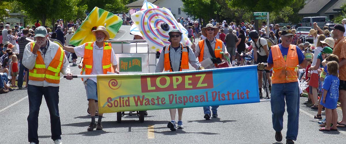 lopez island solid waste district july fourth 4th parade